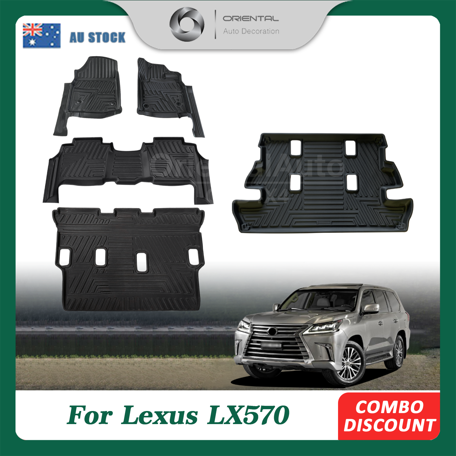 Lexus lx deals 570 floor mats