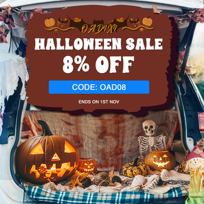 Halloween Sale: Get 8% Off with Code OAD08!