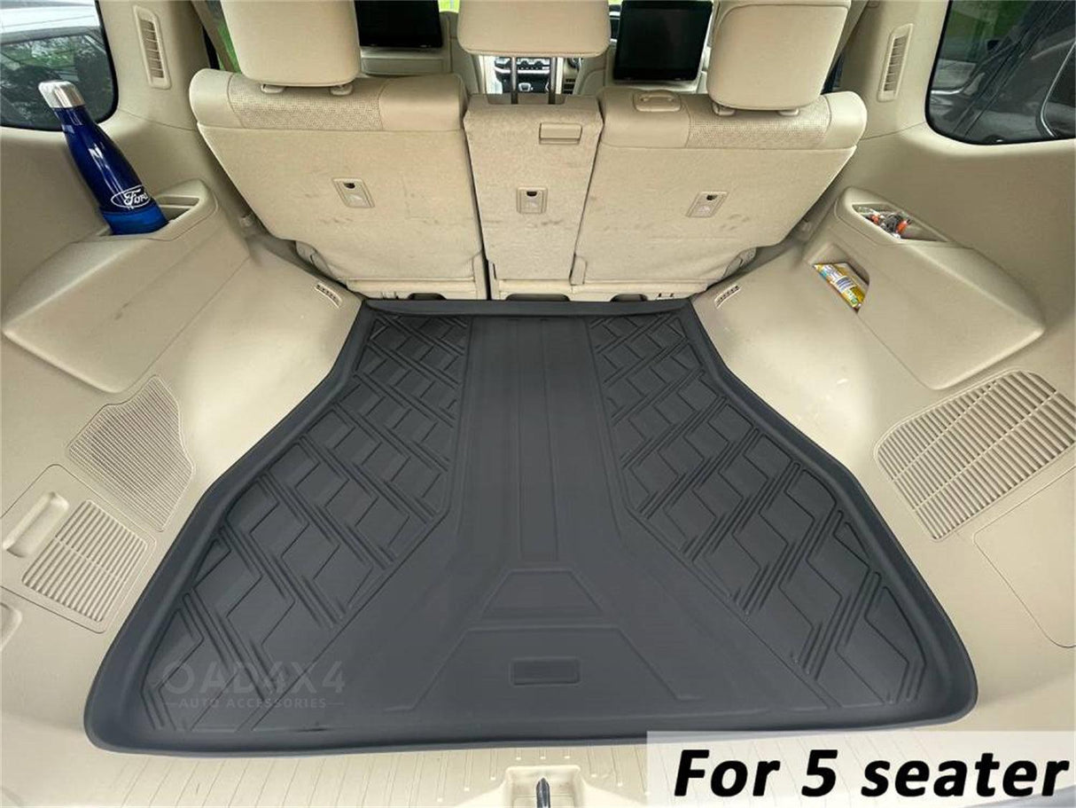 5D TPE Car Floor Mats for Toyota Landcruiser 300 2021-Onwards