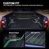 Ute Mat for Ford Ranger Dual Cab 2022-Onwards Fitted with Factory Plastic