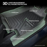 5D TPE Car Floor Mats for Ford Falcon FG UTE 2008-2019