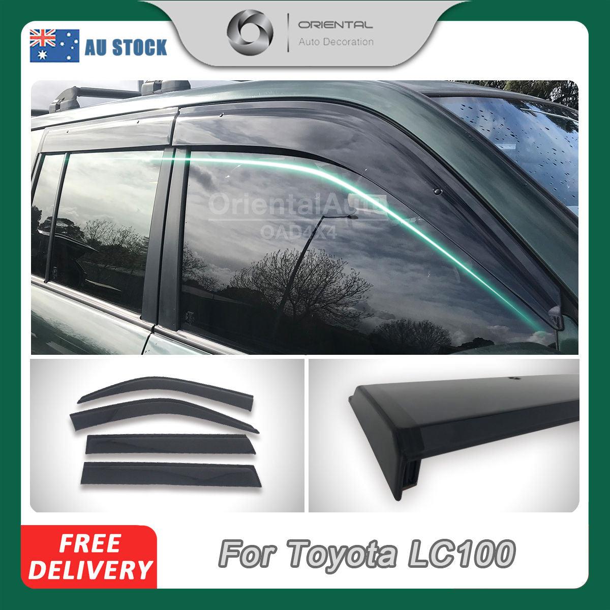 Injection Weather Shields for Toyota Land Cruiser 100/105 LC100/105 Series 1998-2007