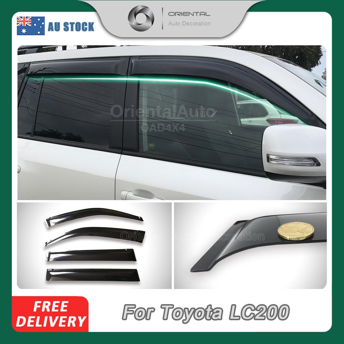 Weather Shields For Toyota Land Cruiser Landcruiser 200 Series LC200 2007-2021