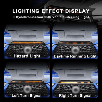 Bonnet Protector with LED Lights for GWM Cannon All Models