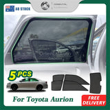 Magnetic Window Sun Shade for Toyota Aurion 2012-2017