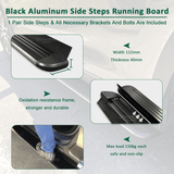 Side Steps for Volkswagen Tiguan L / All Space 2016-Onwards #LP