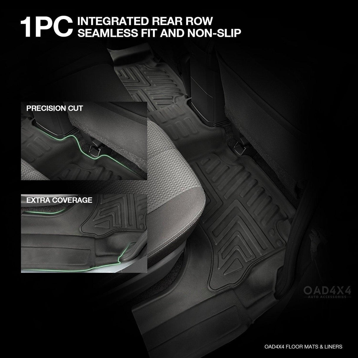 Pre-order 5D TPE Car Floor Mats for ISUZU MU-X 2013-2021