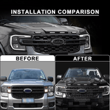 Bonnet Protector with LED Lights for Ford Ranger Next-Gen 2022-Onwards