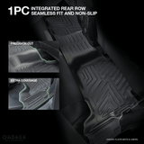 Floor Mats & Door Sill Protector for Ford Everest UA/UA II 2015-2022