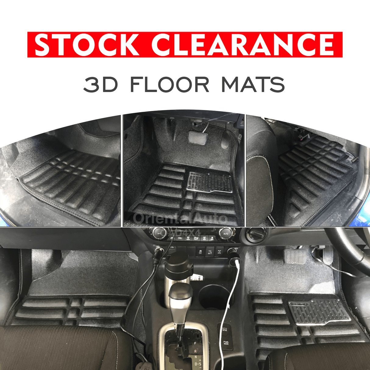 Stock Clearance| 3D Car Floor Mats