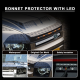 Bonnet Protector with LED Lights for Land Rover Defender L663 Series 2020-Onwards