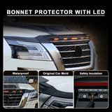 Bonnet Protector with LED Lights for Nissan Patrol Y62 Series 2019-Onwards