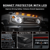 Bonnet Protector with LED Lights for Suzuki Jimny 2018-Onwards