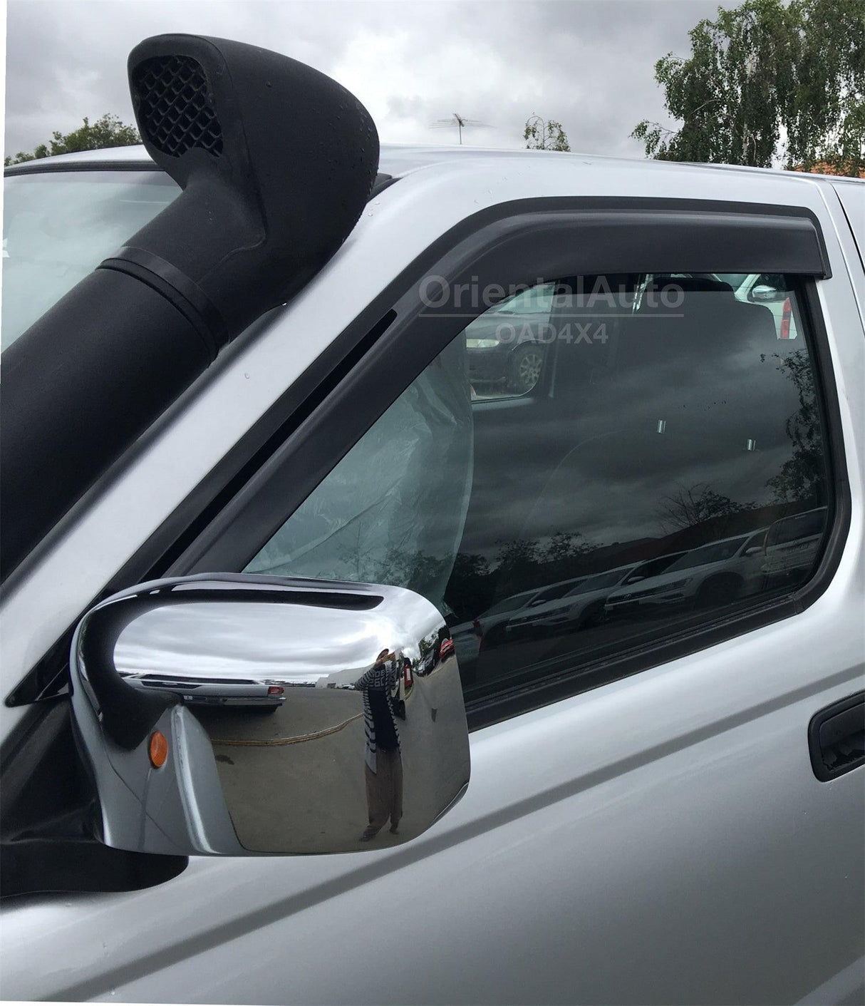 Injection Weather Shields for Nissan Navara D22 Single Cab 1997-2015