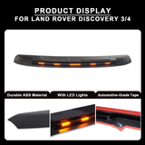 Bonnet Protector with LED Lights for Land Rover Discovery 3 4 2004-2016