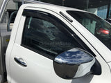 Injection Weather Shields for Nissan Navara NP300 D23 Single Cab