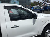 Injection Weather Shields for Nissan Navara NP300 D23 Single Cab