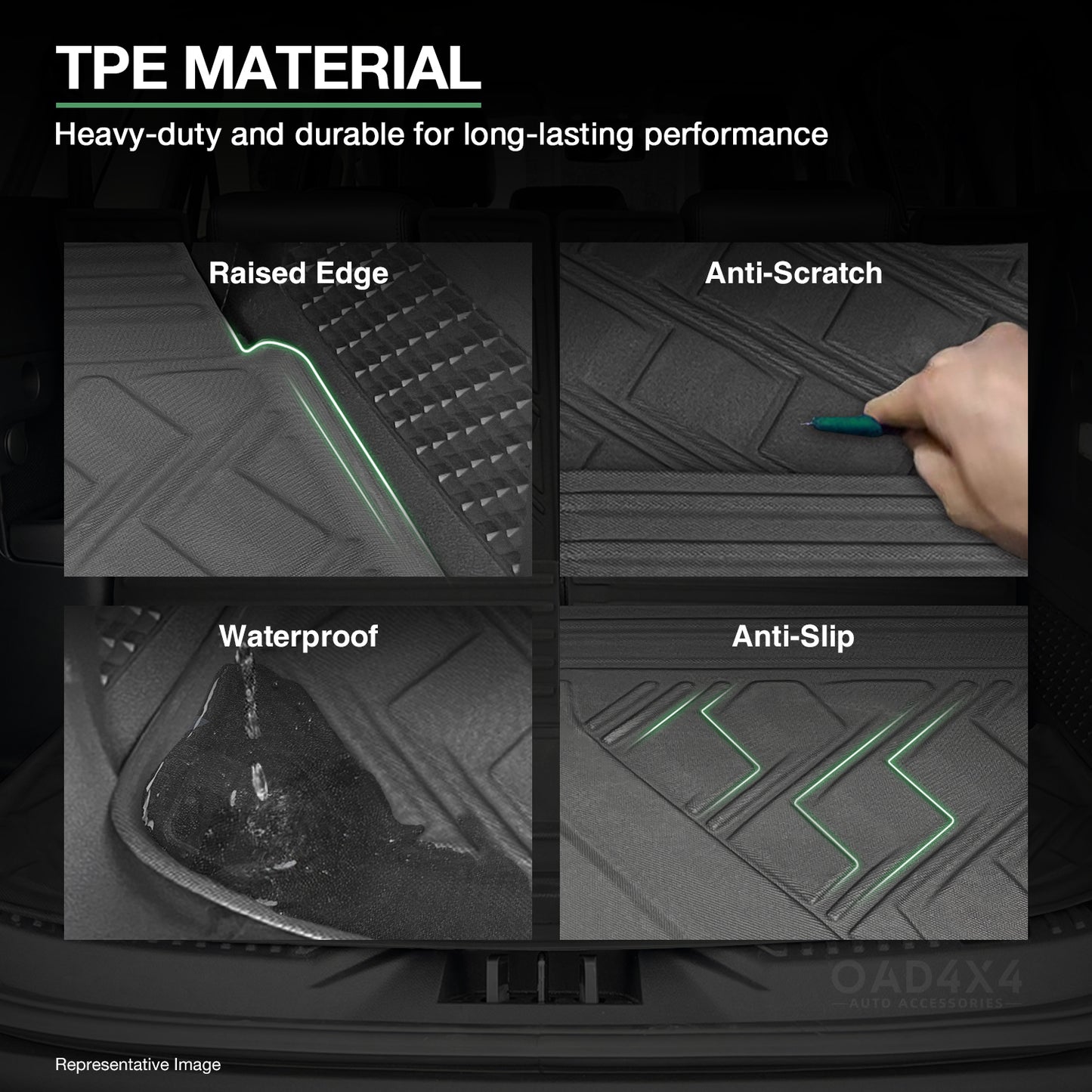 Boot Liner for Mitsubishi Outlander ZM Series 7 Seats 2021-Onwards