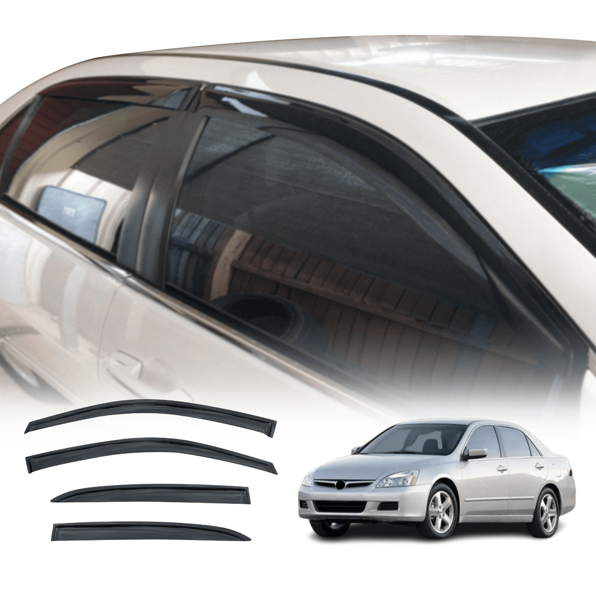 Weather Shields for Honda Accord 7th 2003-2008