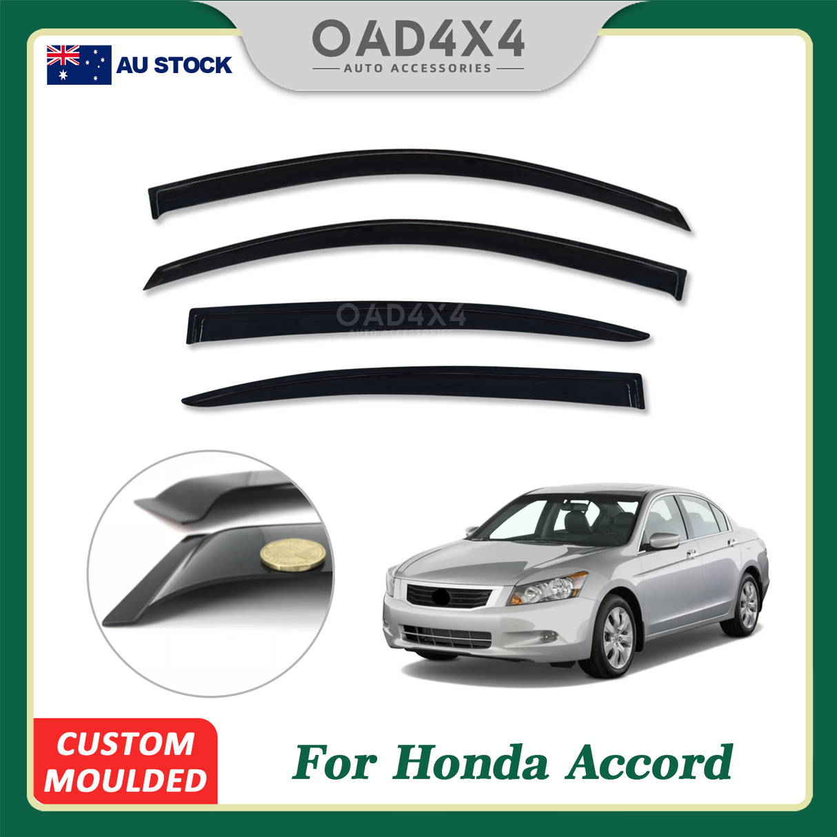 Weather Shields for Honda Accord 8th 2008-2013