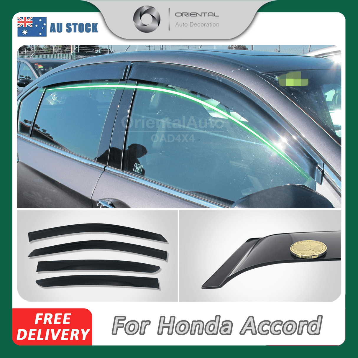 Weather Shields for Honda Accord 9th 2013-2019