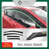 Weather Shields for Holden Astra Hatch 2016-Onwards