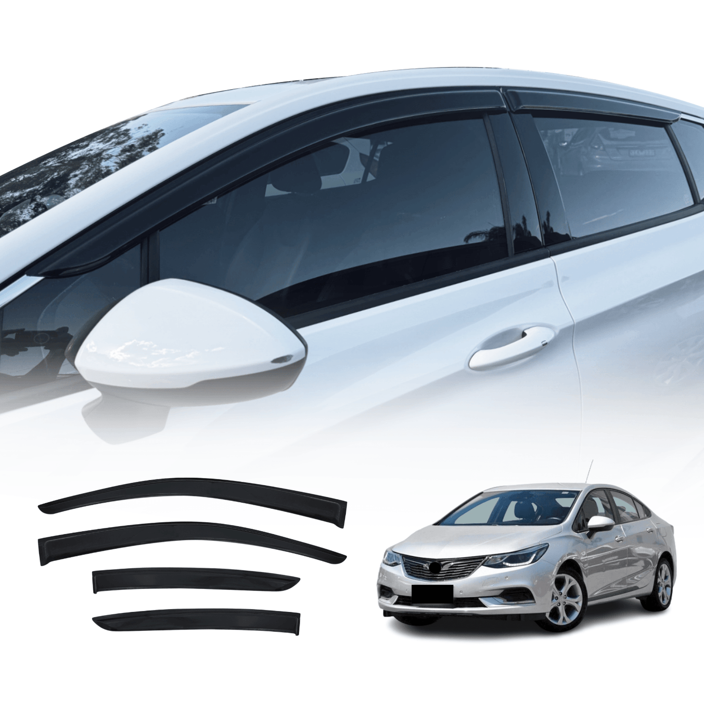 Weather Shields for Holden Astra BL Sedan 2017-Onwards