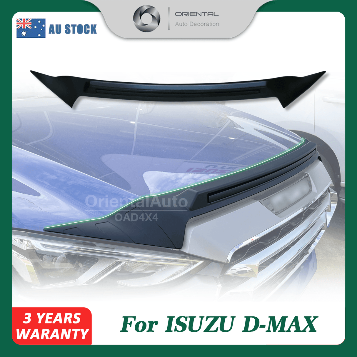 Bonnet Protector for ISUZU DMAX D-MAX 2020-Onwards