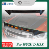 Bonnet Protector with LED Lights for ISUZU DMAX D-MAX 2020-Onwards