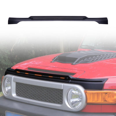 LED Light Bonnet Protector Hood Protector for Toyota FJ Cruiser 2011-2019