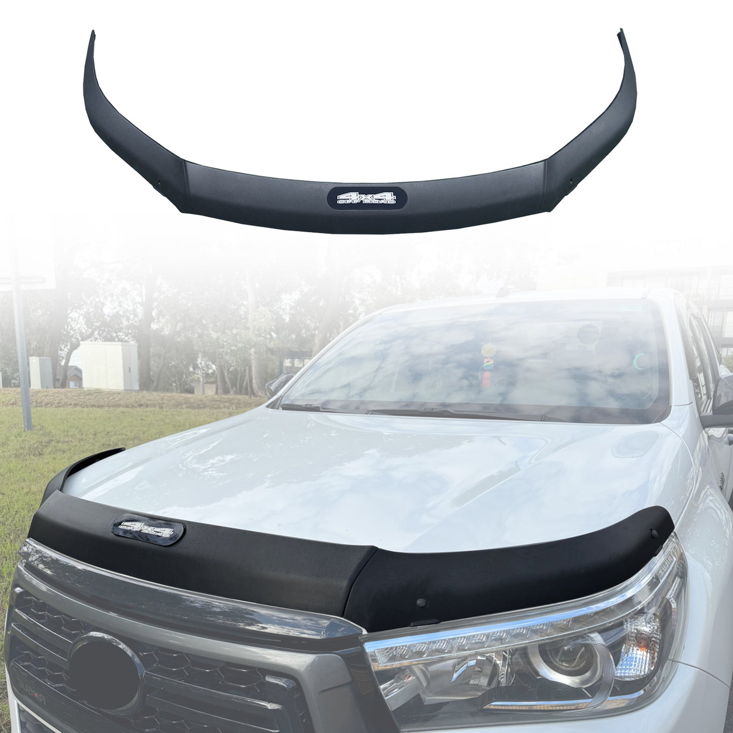 Injection Modeling Exclusive Bonnet Protector for Toyota Hilux 2015-2020 Hood Protector Bonnet Guard