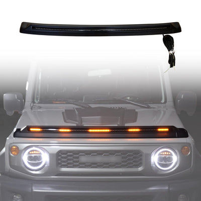 LED Light Bonnet Protector for Suzuki Jimny 2018-Onwards