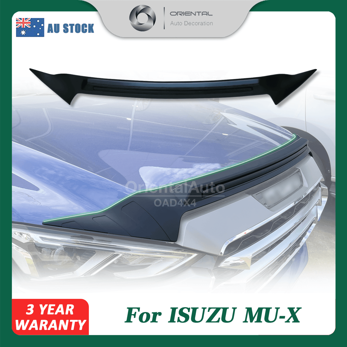 Bonnet Protector for ISUZU MU-X 2021-Onwards