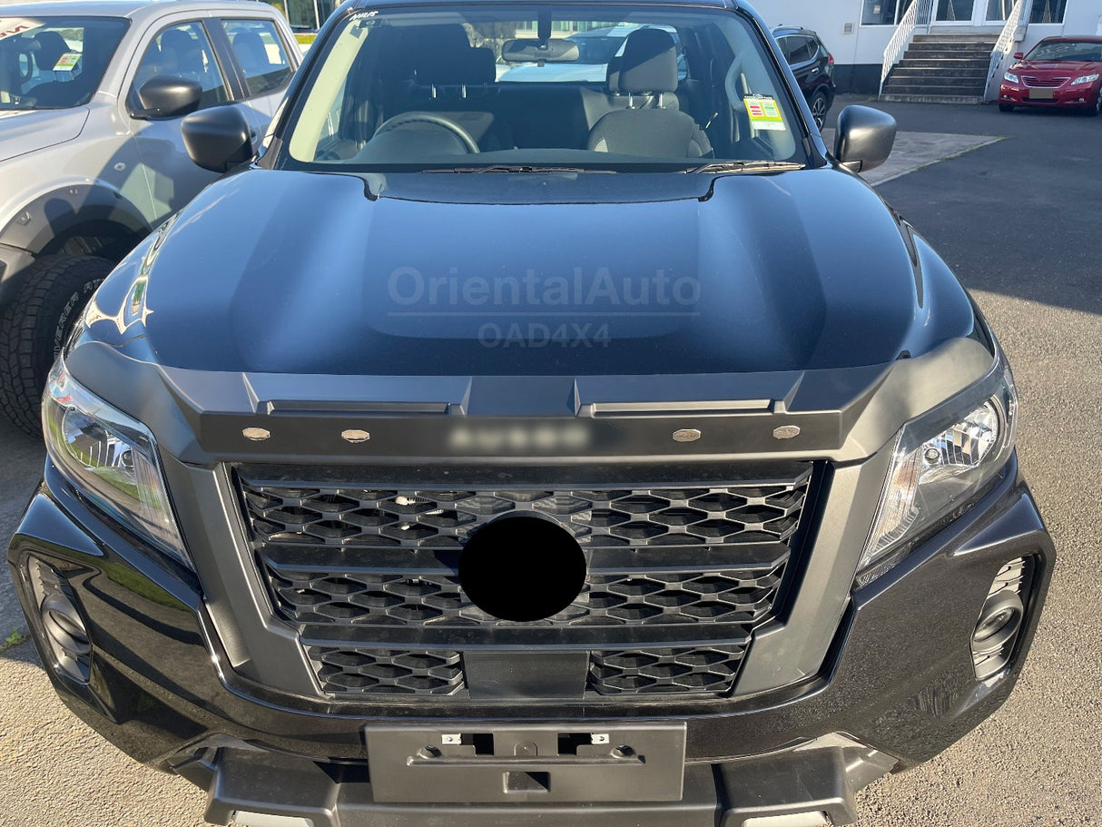 Bonnet Protector & Injection Weather Shield for Nissan Navara NP300 D23 Dual Cab Dec/2020-Onwards MY21+