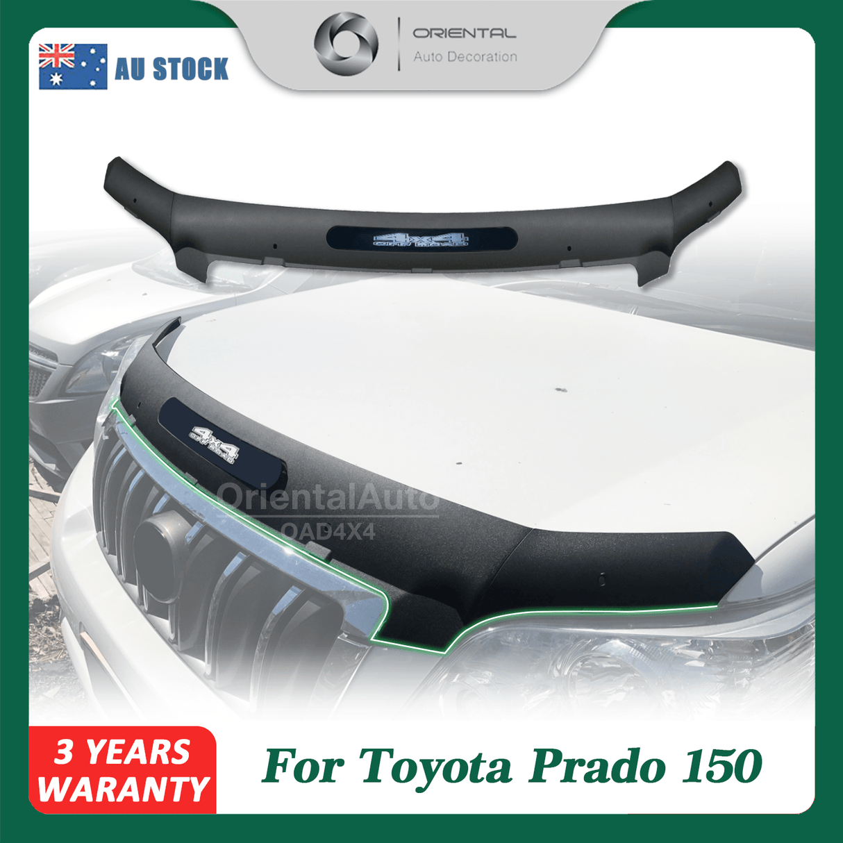 Bonnet Protector for Toyota Land Cruiser Prado 150 Prado150 2010-2013