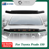 Bonnet Protector with LED Lights for Toyota Land Cruiser Prado 150 2018-Onwards