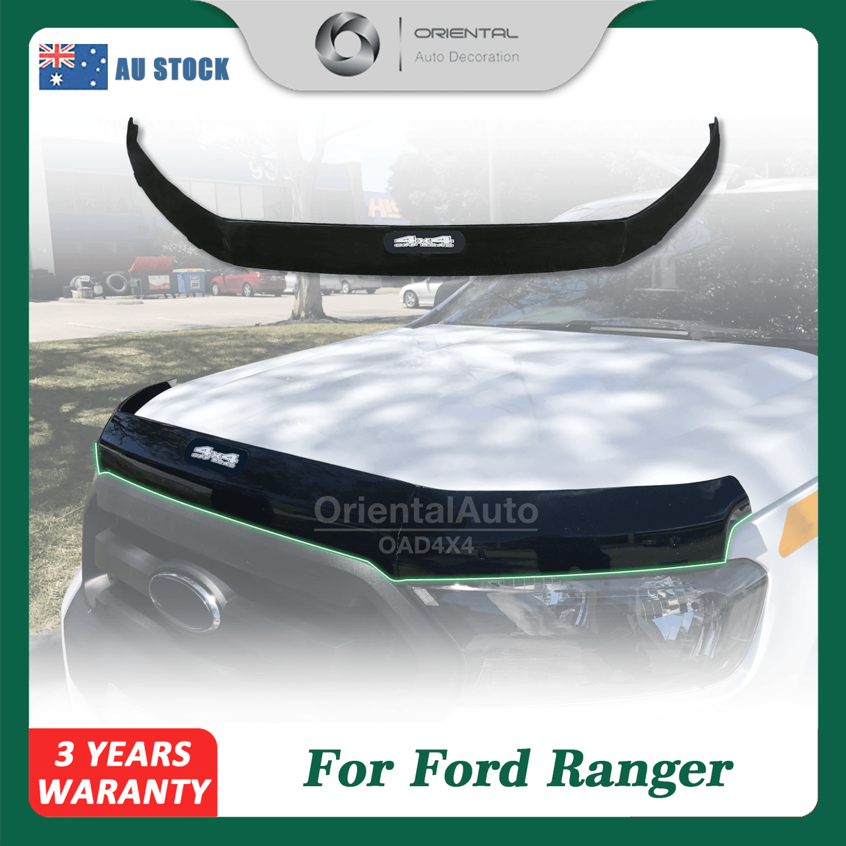 Bonnet Protector for Ford Ranger 2016-2022