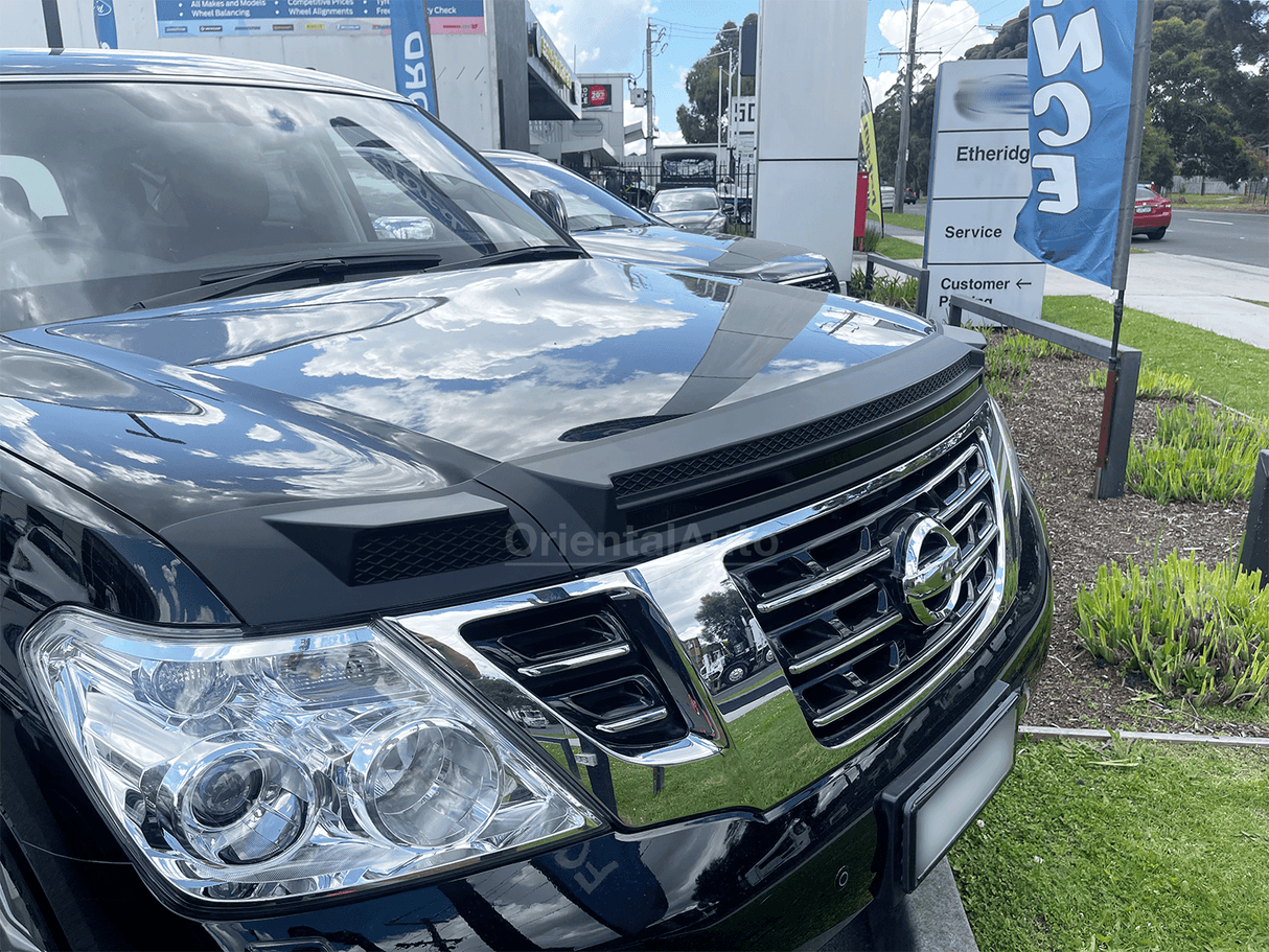 Bonnet Protector & Weather Shields for Nissan Patrol Y62 2012-2019