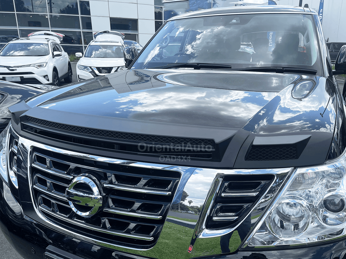 Bonnet Protector & Weather Shields for Nissan Patrol Y62 2012-2019