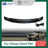 Bonnet Protector with LED Lights for Nissan Patrol Y62 2012-2019