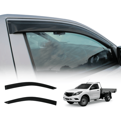 Weather Shields for Mazda BT50 BT-50 Single Cab 2011-2020