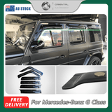 Widened Weather Shields for Mercedes-Benz G-Class 2018-Onwards 6PCS