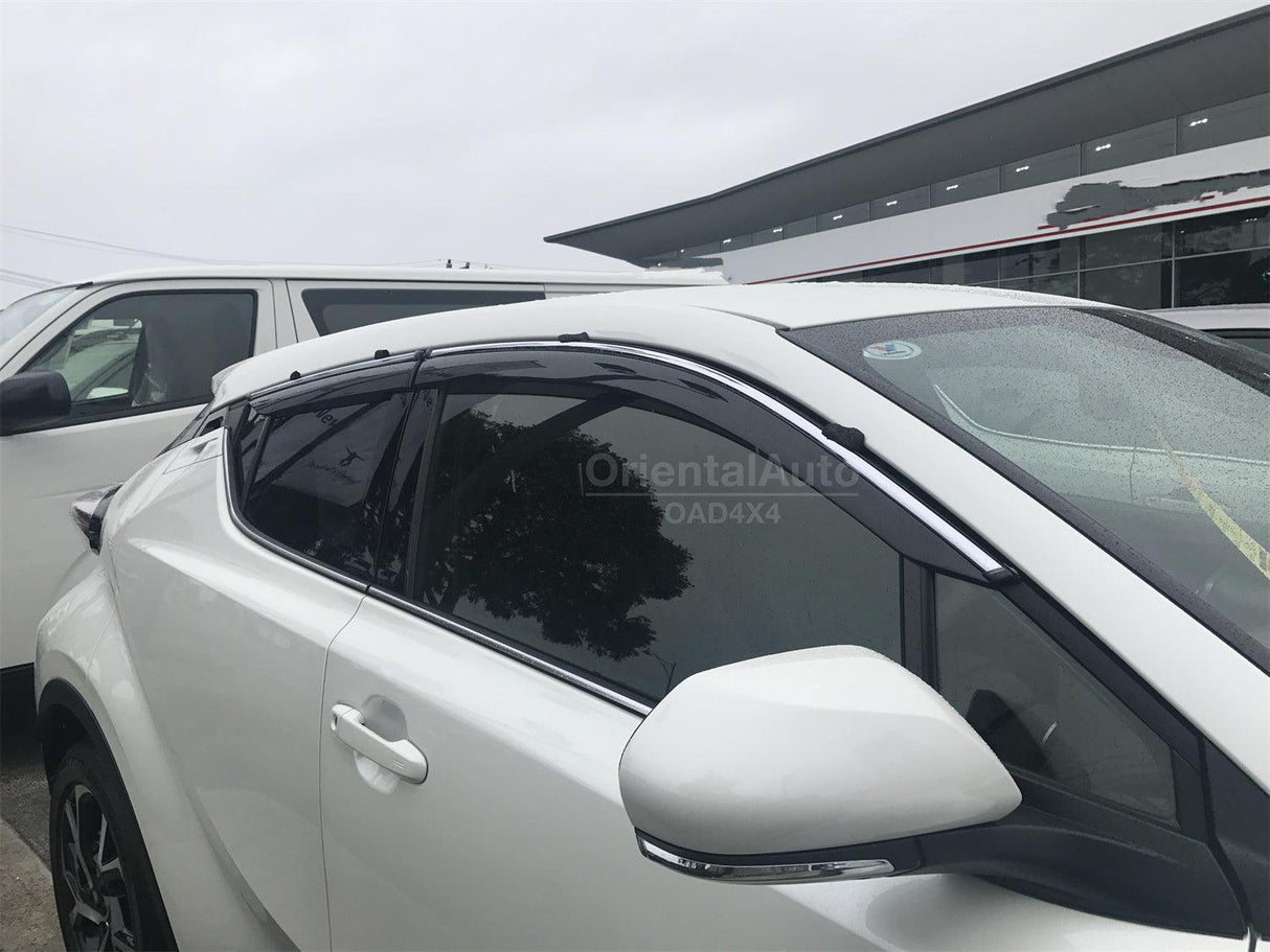 Injection Weather Shields for Toyota CHR CH-R 2016-2024