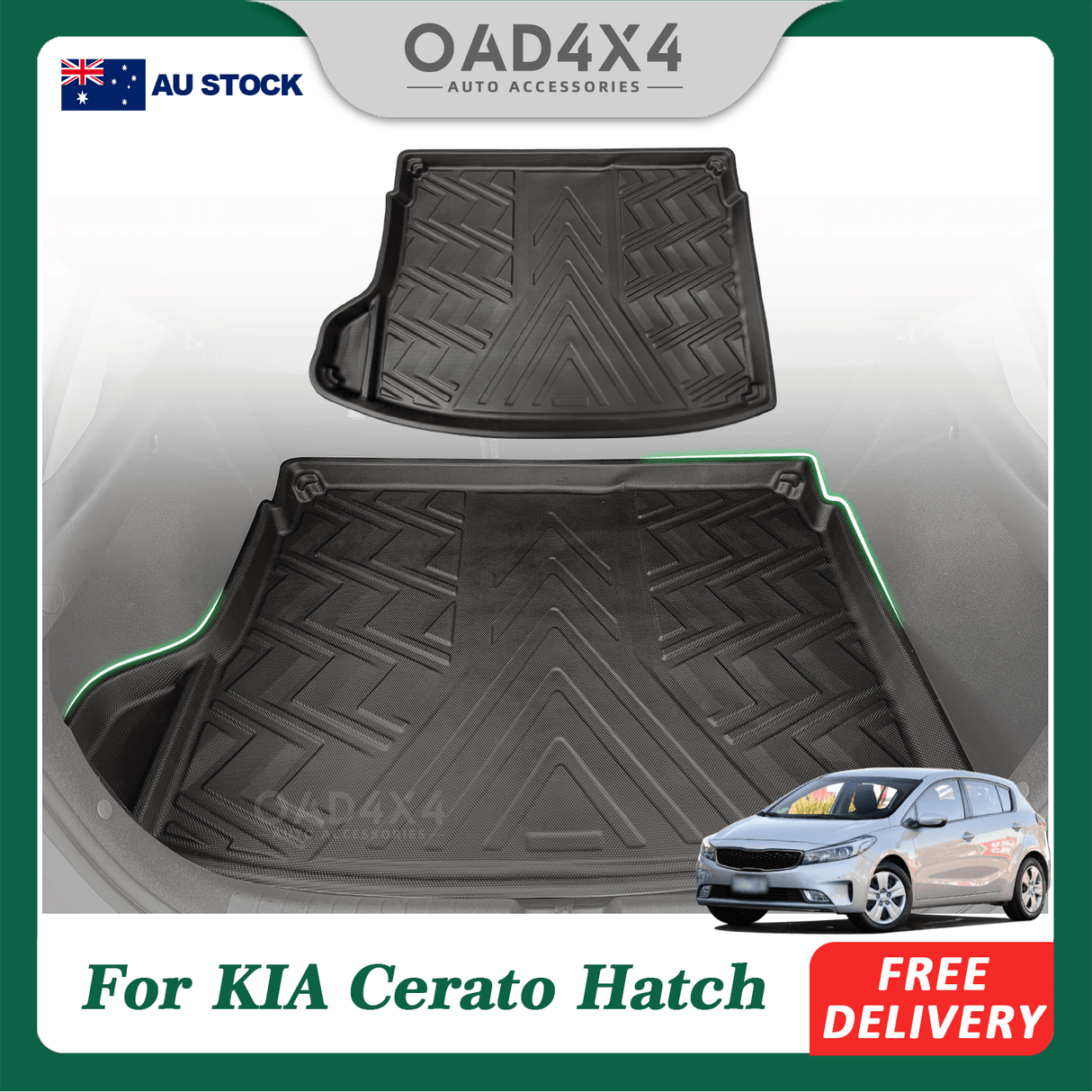 Boot Liner for KIA Cerato hatch BD series 2018-Onwards