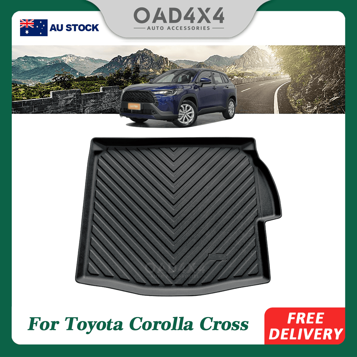 Boot Liner for Toyota Corolla Cross Hybrid 2022-Onwards