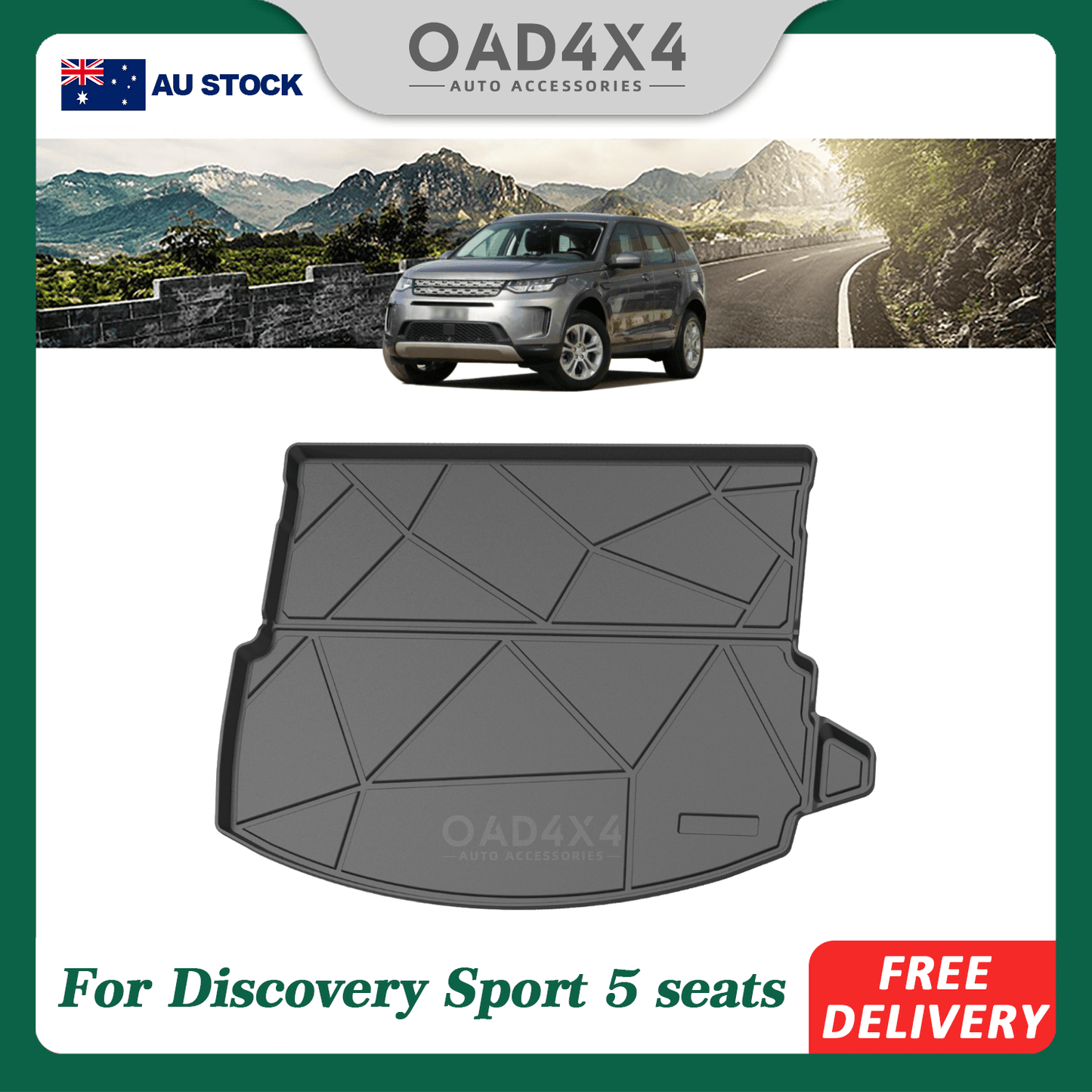 Boot Liner for Land Rover Discovery Sport  5 Seats 2015-Onwards