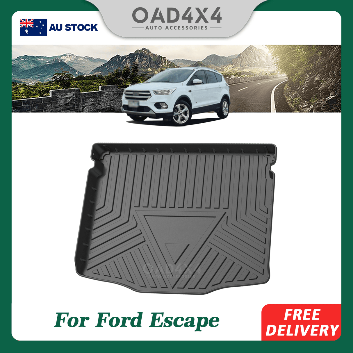 Boot Liner for Ford Escape ZG Series 2016-2020