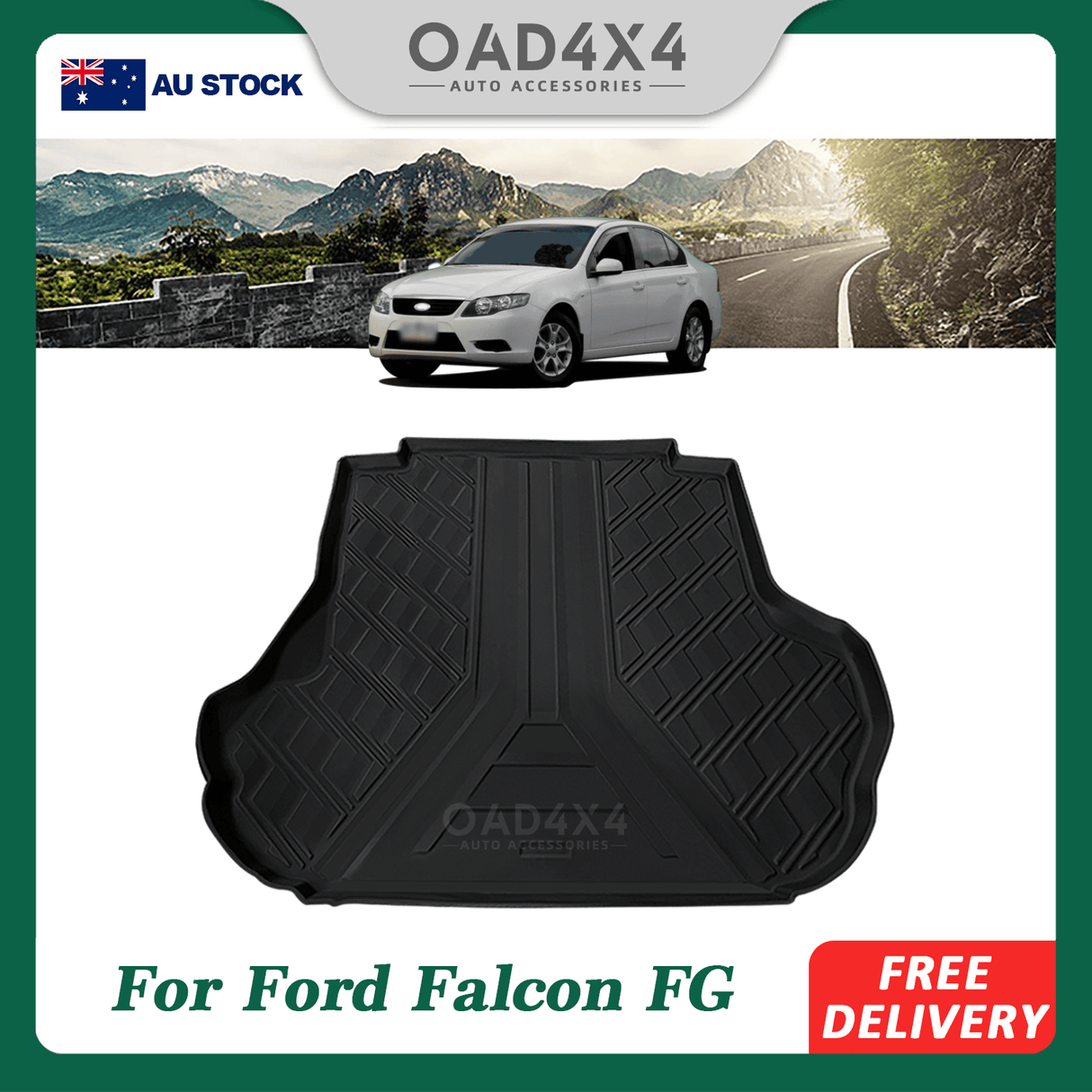 Boot Liner for Ford Falcon FG ecoLPi series 2008-2014