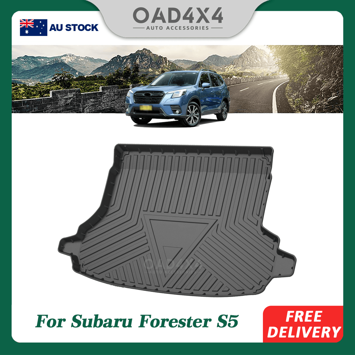 Boot Liner for Subaru Forester S5 2018-Onwards