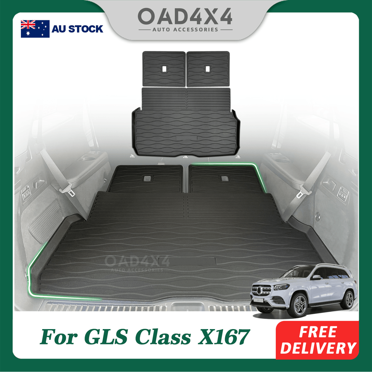 Boot Liner for Mercedes-Benz GLS-Class X167 2019-Onwards